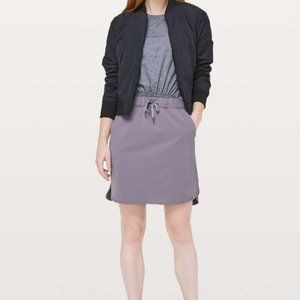 Lululemon On the Fly Drawstring Waist Skirt Size 6
